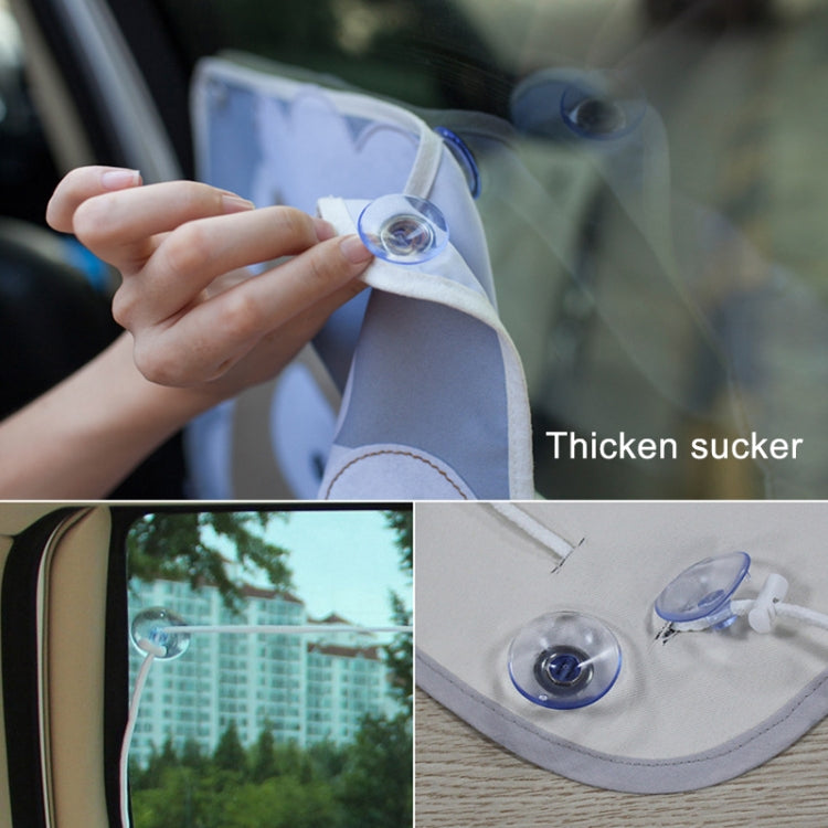 Ultimate Rear Window Sunshade: Thermal Insulation Cover for Cars (70x50cm)