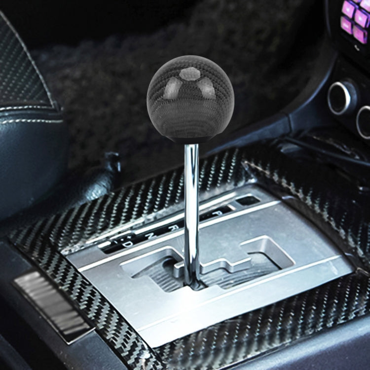 Stylish Carbon Fibre Gear Shift Knob for Manual & Automatic Vehicles