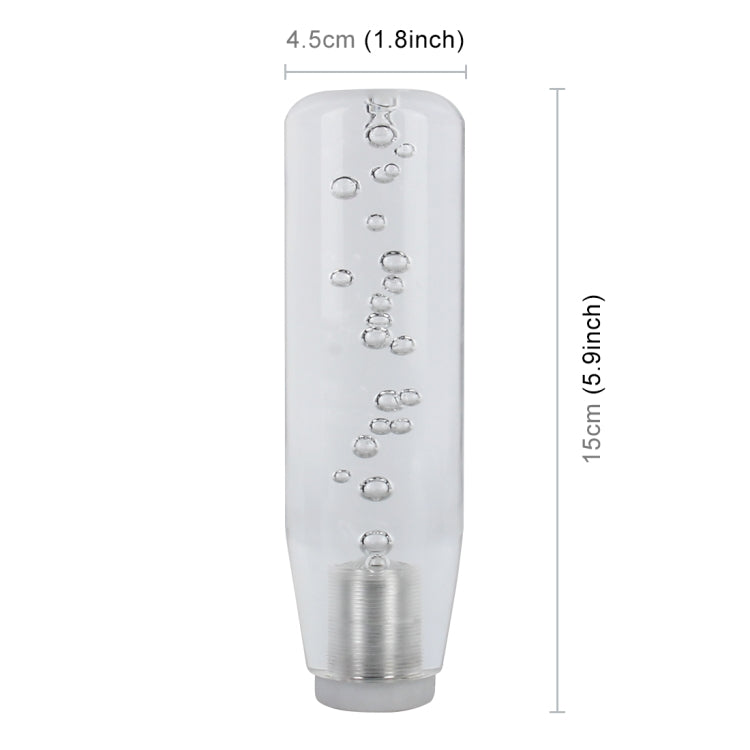 LED Lava Light Shift Knob for Cars and Trucks - 15cm Universal Gear Lever with RGB Colour Changing Feature