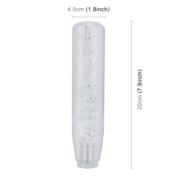 Colourful LED Bubble Shift Knob for Universal Cars & Trucks - 20cm Gear Lever Upgrade