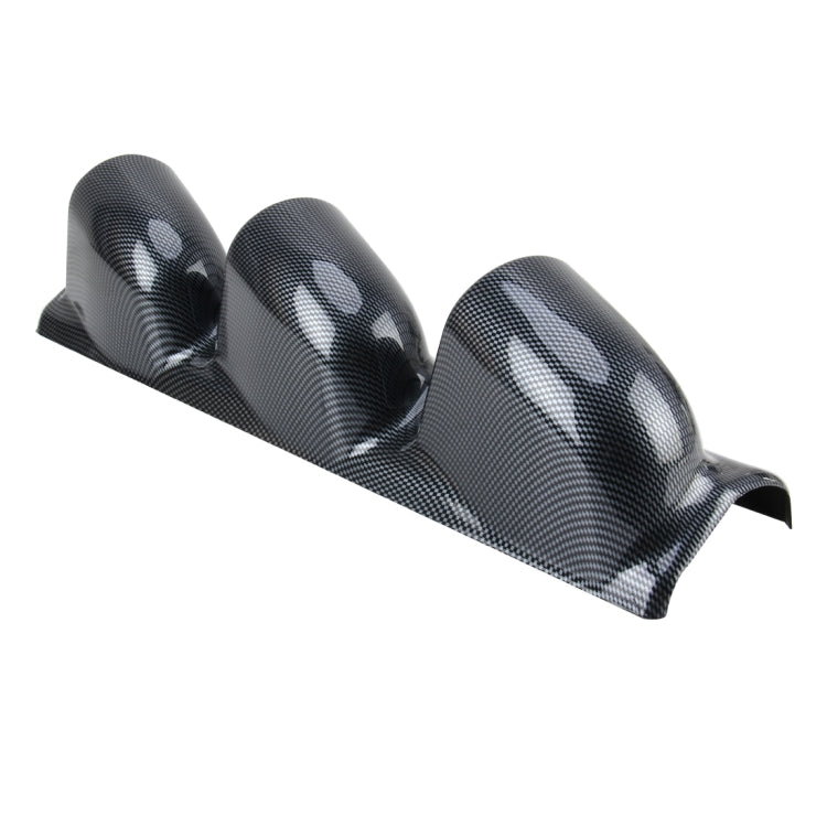 Tri-Gauge Dashboard Pod Holder for 60mm Automotive Instruments - Universal Mount for Vehicle Performance Monitoring
