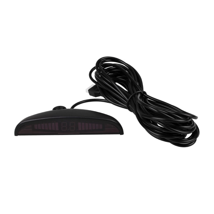 PZ-300-6 Car Parking Reversing Buzzer and LED Sensors Parking Alarm Assistance System with 6 Rear Radar