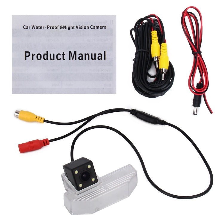 656×492 Effective Pixel Color HD Waterproof Night Vision Wide Angle Car Rear View Reverse Camera With 4 LED Lamps for 2009 Version Mazda6 Rui Yi/2008 Version Mazda RX-8