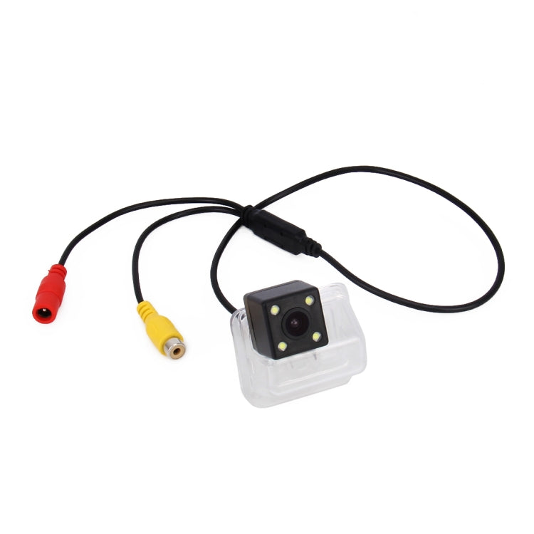 656×492 Effective Pixel HD Waterproof 4 LED Night Vision Wide Angle Car Rear View Backup Reverse Camera for 2013-2017 Version Mazda CX-5/2010-2011 Version Mazda CX-7