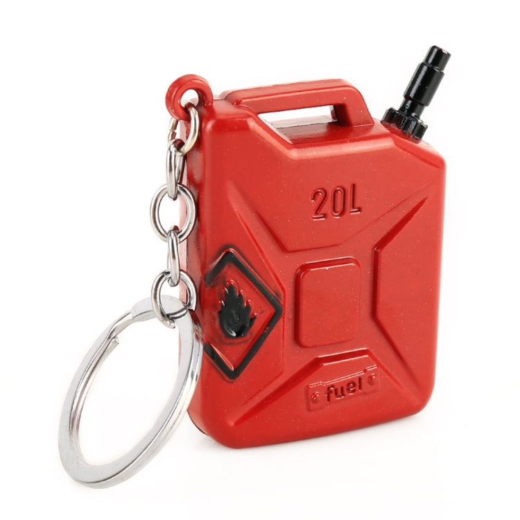 Car Fuel Tank Pendant Keyring in Durable Zinc Alloy
