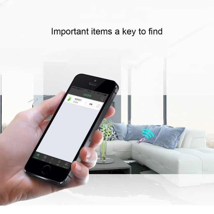 Bluetooth Smart Anti-Lost Tracker for Keys, Wallets, Phones & Cars - Dual Functionality & Remote Features for iOS & Android