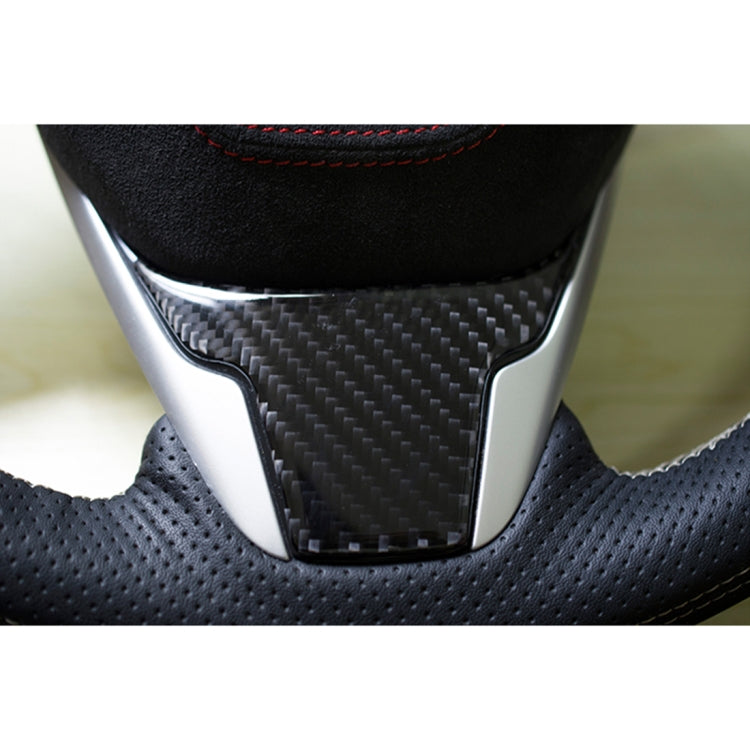 Carbon Fibre Steering Wheel Cover Trim Decal – Stylish Interior DIY Sticker for Honda Civic 10th Generation (2016-2019)