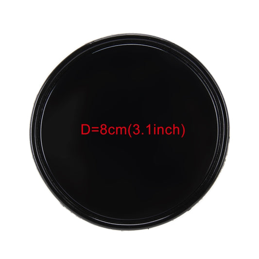 Car Auto Round Soft Rubber Dashboard Anti-slip Pad Mat for Phone / GPS/ MP4/ MP3, Diameter: 8cm, Round Soft Rubber Mat(Black), Round Soft Rubber Mat(Transparent)