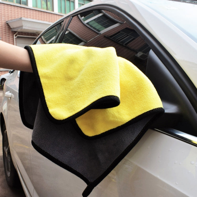 60 x 30cm Microfiber Absorbent Cleaning Drying Clean Cloth Washing Car Care Wash Towel, 60 x 30cm