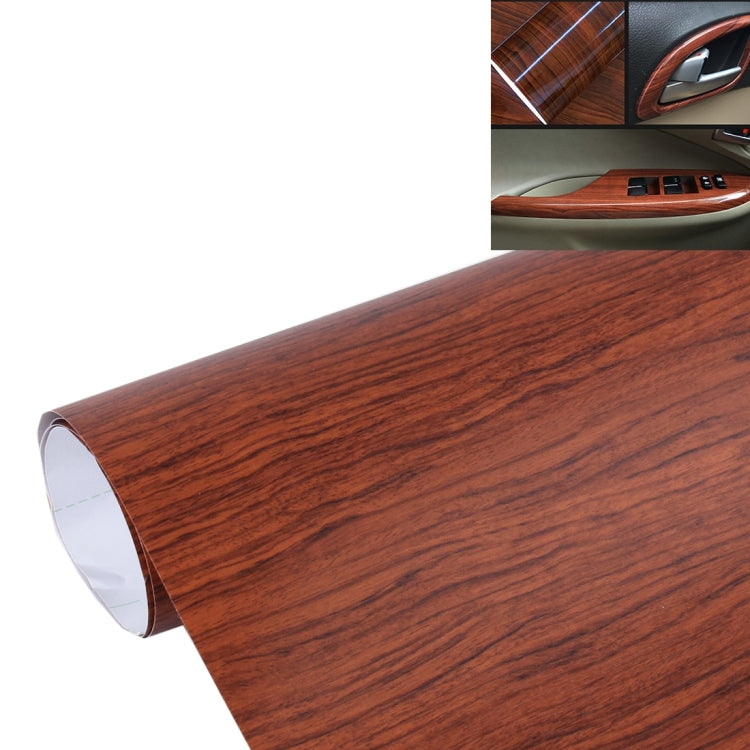 Textured High Gloss Carbon Fiber Car Vinyl Wrap Sticker Decal Film Decal Car Furniture Kitchen Cabinet Applicance, Size: 50cm x 200cm, Glossy Wood Grain A 50cm x 200cm, Oak Wood, Acacia Wood, Glossy Wood Grain B 50cm x 200cm