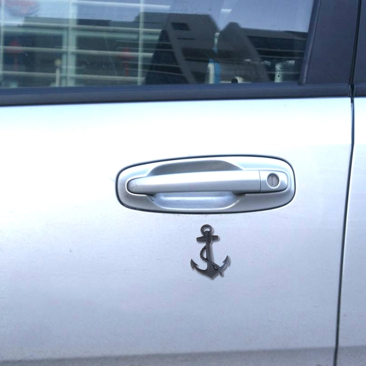 Ship Anchor Shape Car Auto Metal Free Stickers, Anchor