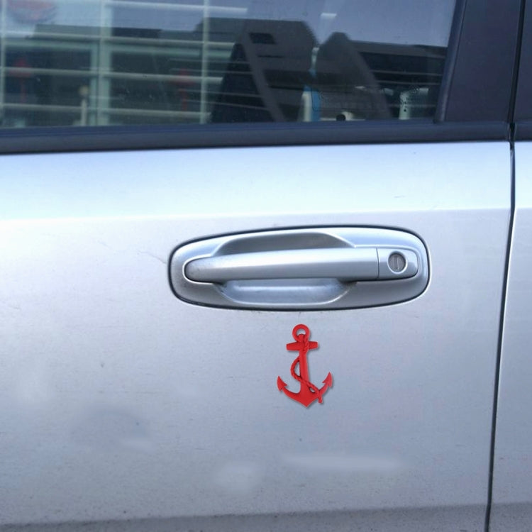 Ship Anchor Shape Car Auto Metal Free Stickers, Anchor
