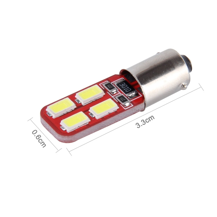 10 PCS BA9S 3W 200lm 6000K 8 SMD-5730 LEDs Car Clearance Light Lamp, DC 12V