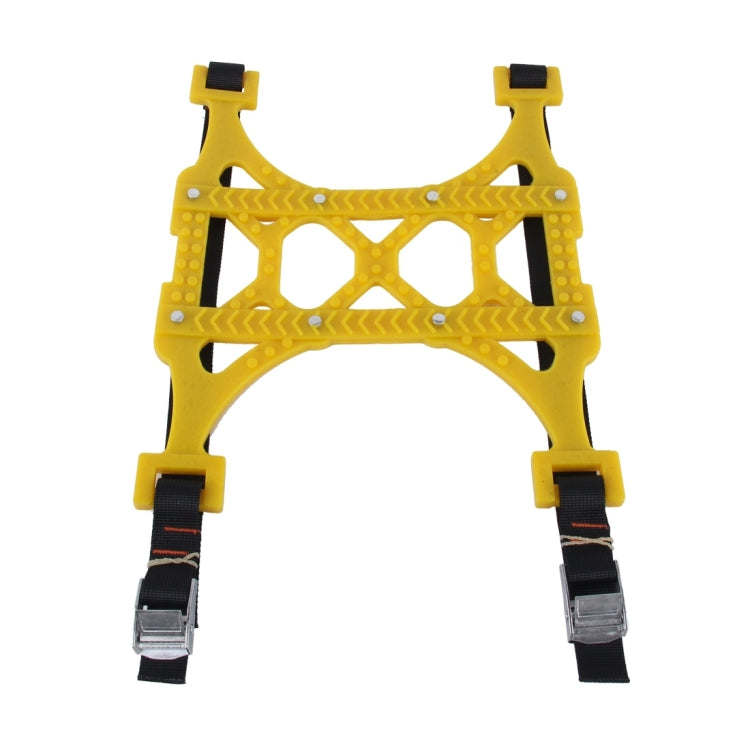 6 PCS Car Snow Tire Anti-skid Chains Yellow Chains For Family Car