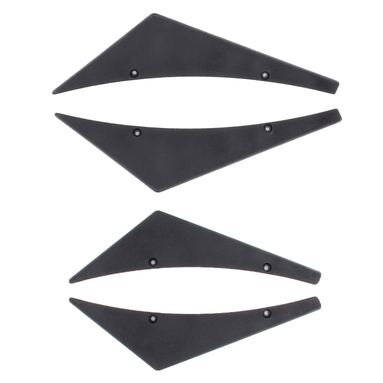 4 PCS Car-Styling Blade Decorative Sticker , Blade Decorative Sticker, Blade Decorative Sticker (Carbon Fiber)