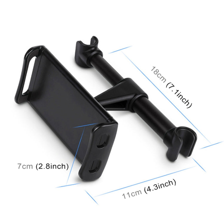 Versatile Tablet and Mobile Phone Holder for Car Seatbacks