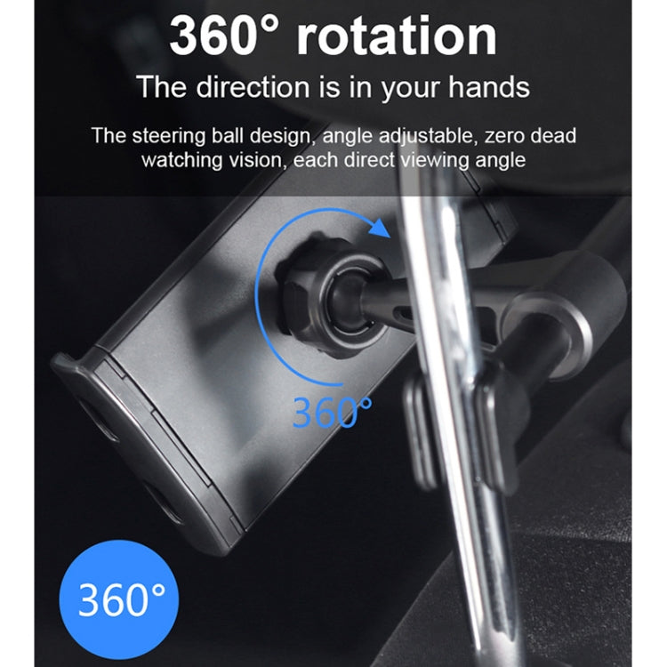 Versatile Tablet and Mobile Phone Holder for Car Seatbacks
