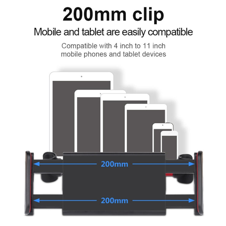 Versatile Tablet and Mobile Phone Holder for Car Seatbacks