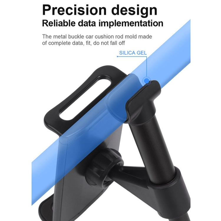 Versatile Tablet and Mobile Phone Holder for Car Seatbacks