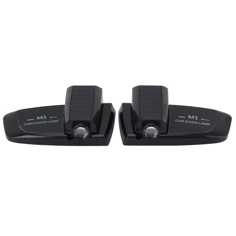 2 PCS Intelligent Induction HD Projection Car Door Welcome Lamps Display Logo for Ferrari