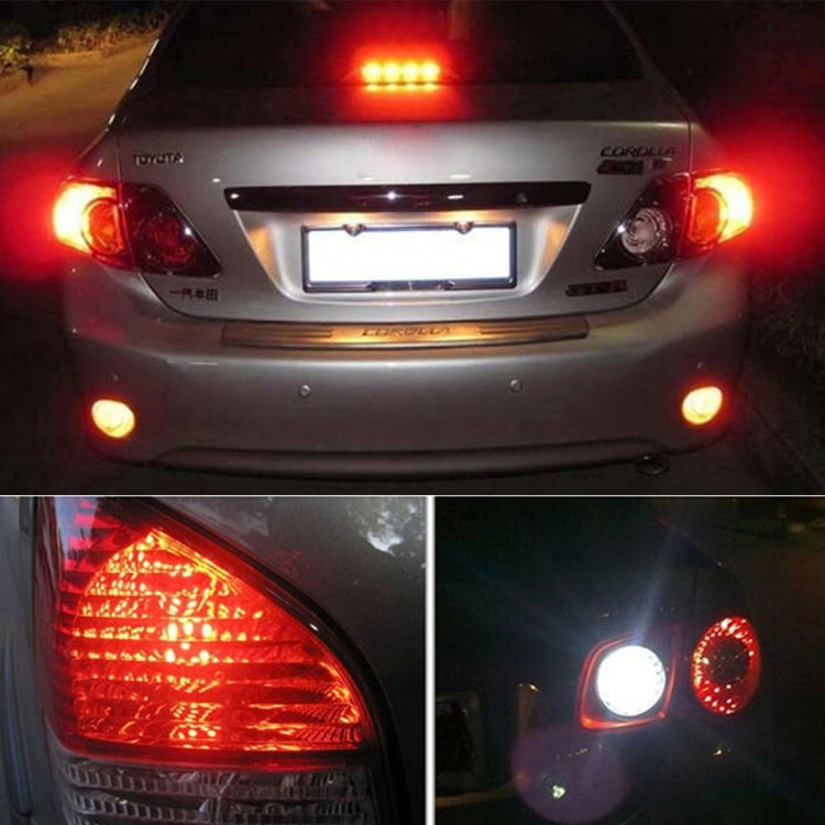 2 PCS 1157/BAY15D 15W 1300LM 6500K 28 SMD-3030 LED Car Brake Lights Turn Light, DC 12V