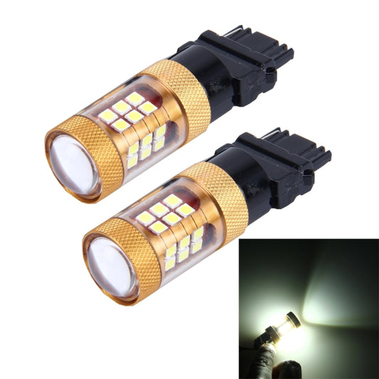 2 PCS 3156 15W 1300LM 6500K 28 SMD-3030 LED Car Brake Lights Turn Light, DC 12V