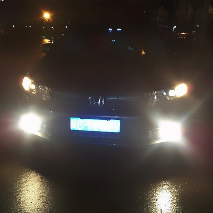 2 PCS 9005 15W 1300 LM 6500K 28 SMD-3030 LEDs Car Fog Lights, DC 12V