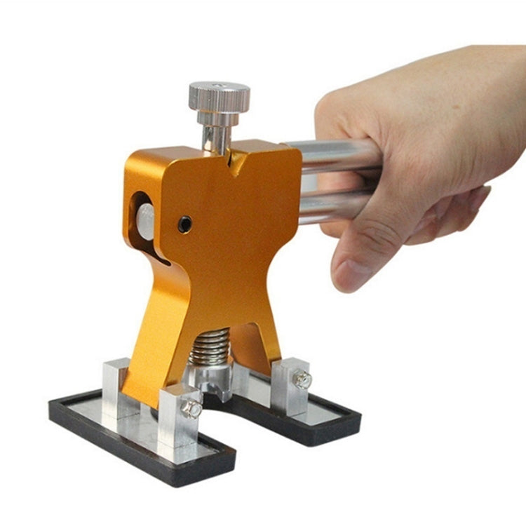 45 in 1 Auto Car Metal PDR Dent Lifter-Glue Puller Tab Hail Removal Paintless Car Dent Repair Tools Kit, with 20W Glue Gun, US Plug or EU Plug