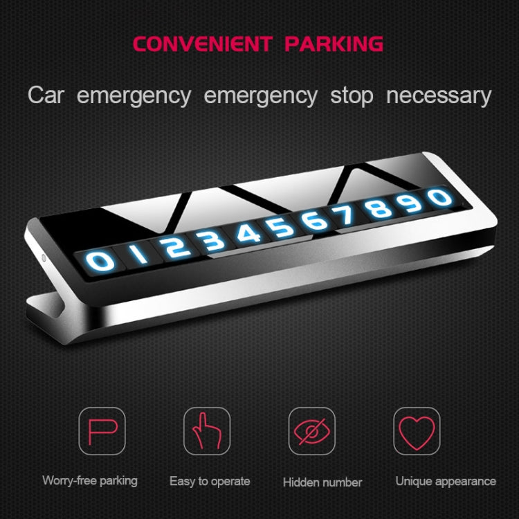 Stylish Magnetic Temporary Parking Card for Your Car