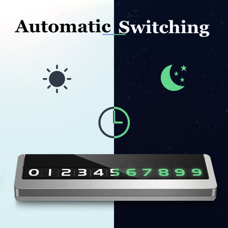 Stylish Magnetic Temporary Parking Card for Your Car