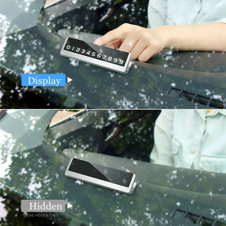 Stylish Magnetic Temporary Parking Card for Your Car