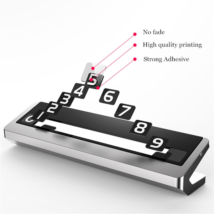 Stylish Magnetic Temporary Parking Card for Your Car