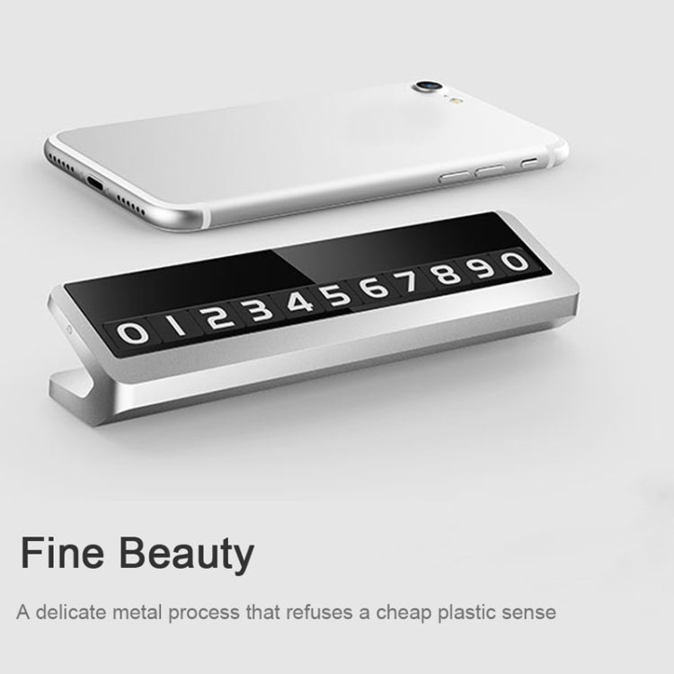 Stylish Magnetic Temporary Parking Card for Your Car