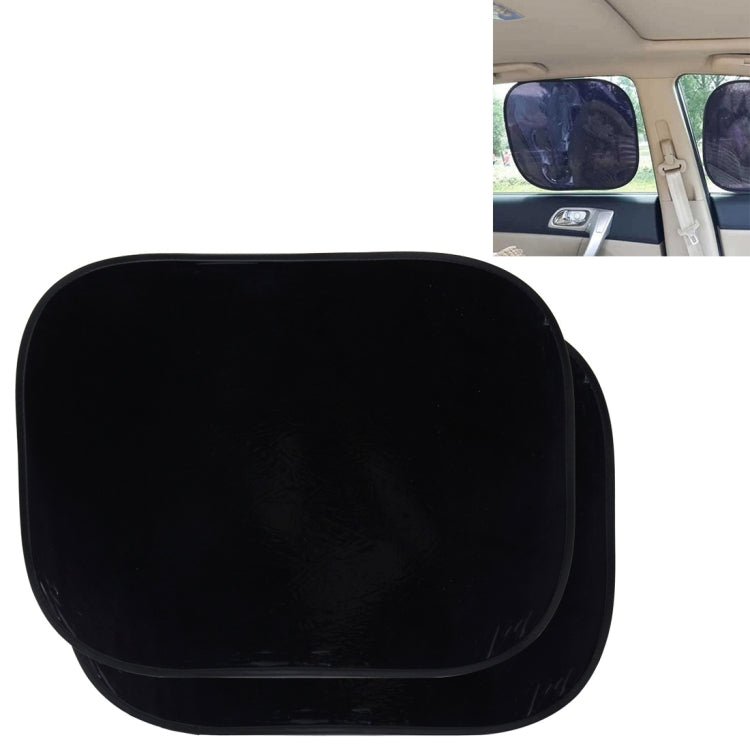 Dual Car Window Sun Shades - UV Protection, 45cm x 37cm