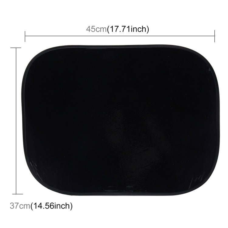 Dual Car Window Sun Shades - UV Protection, 45cm x 37cm