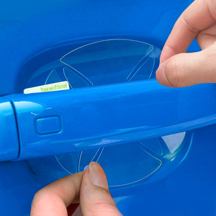 4 PCS Car Auto OPVC Door Bowl Handle Anti-scratch Protective Film for Nissan, For Nissan