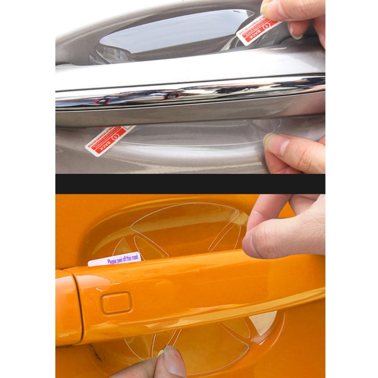 4 PCS Car Auto OPVC Door Bowl Handle Anti-scratch Protective Film for Nissan, For Nissan