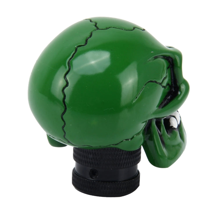 Skull Shaped Gear Shift Knob with Customisable Rubber Covers – Universal Fit for Every Car