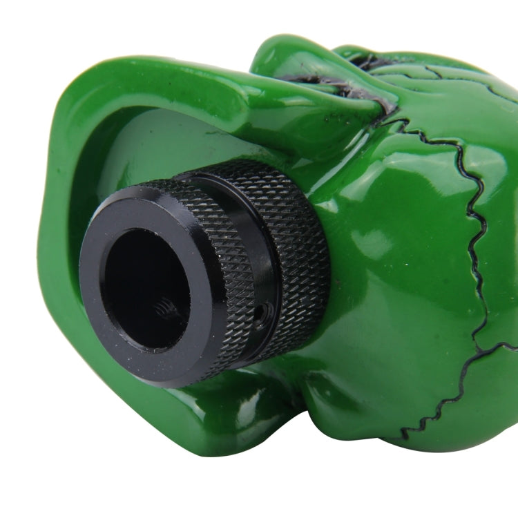 Skull Shaped Gear Shift Knob with Customisable Rubber Covers – Universal Fit for Every Car