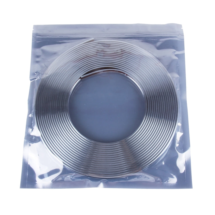 2m High Quality Car Headlight External Frame Decorative Strip Car Wheel Hub Trim Mouldings Shining Decoration Strip Automobile Network Decorative Strip, 2m