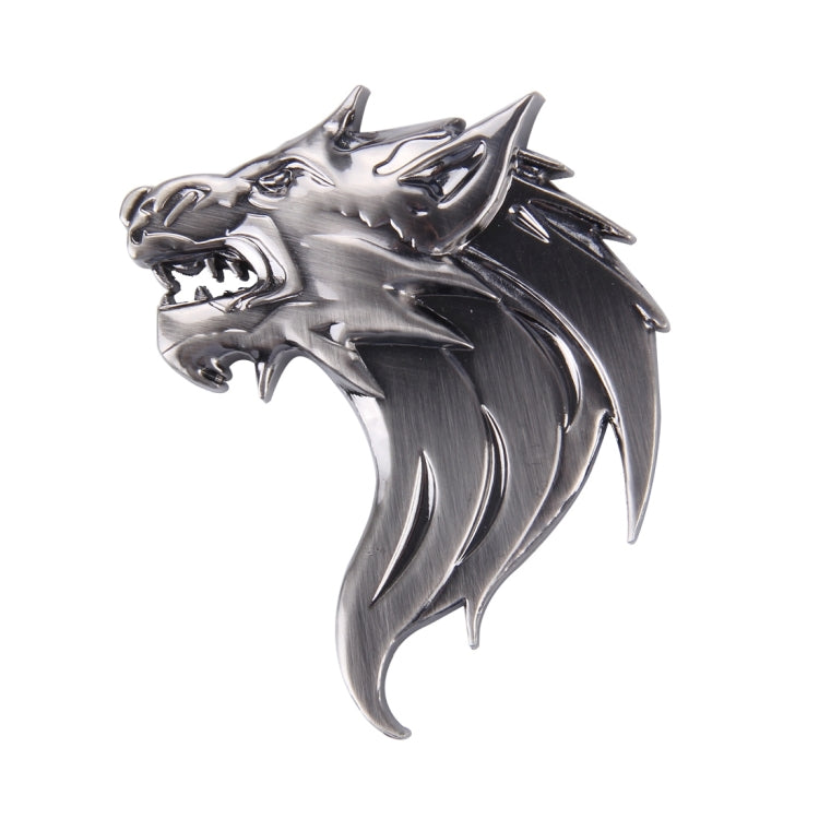 Wolf Head Shape Shining Metal Car Free Sticker, Wolf Head 1, Wolf Head2, Wolf Head 2