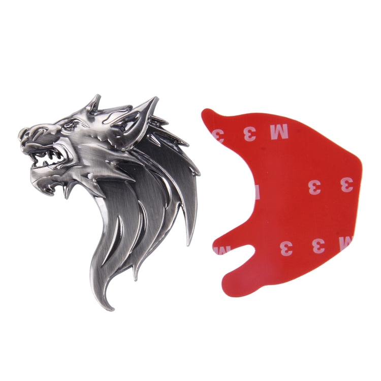 Wolf Head Shape Shining Metal Car Free Sticker, Wolf Head 1, Wolf Head2, Wolf Head 2