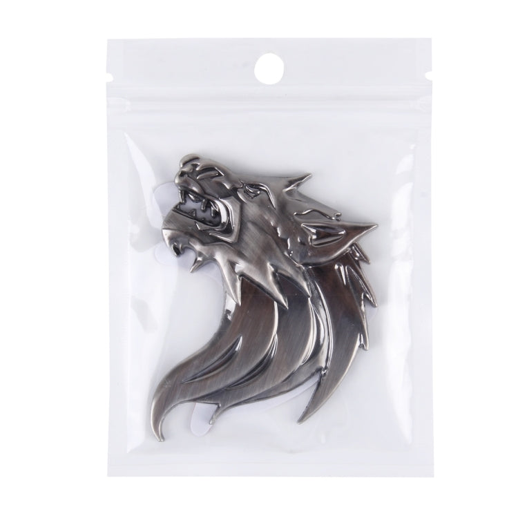 Wolf Head Shape Shining Metal Car Free Sticker, Wolf Head 1, Wolf Head2, Wolf Head 2