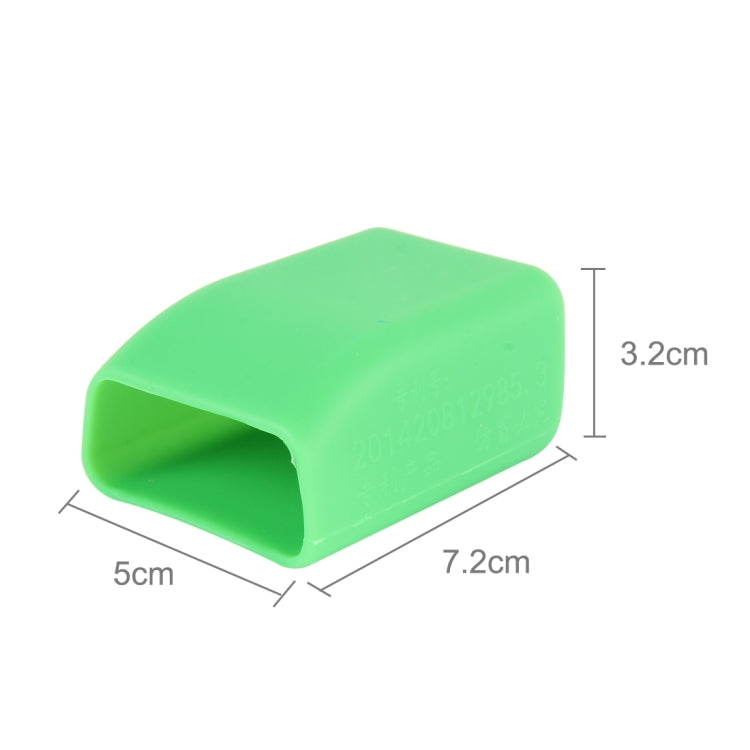 Safe Rubber Car Seat Belt Clips Locking Buckles Protective Cover, Green, Blue, Red, Yellow, Black, Orange