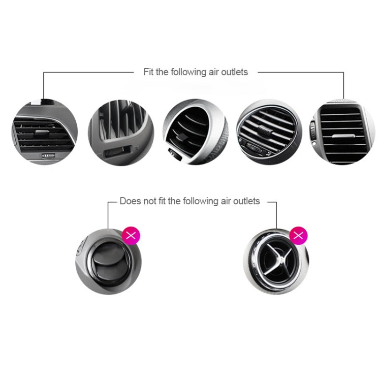 Quirky Big Eyes Gravity-Driven Car Vent Phone Holder