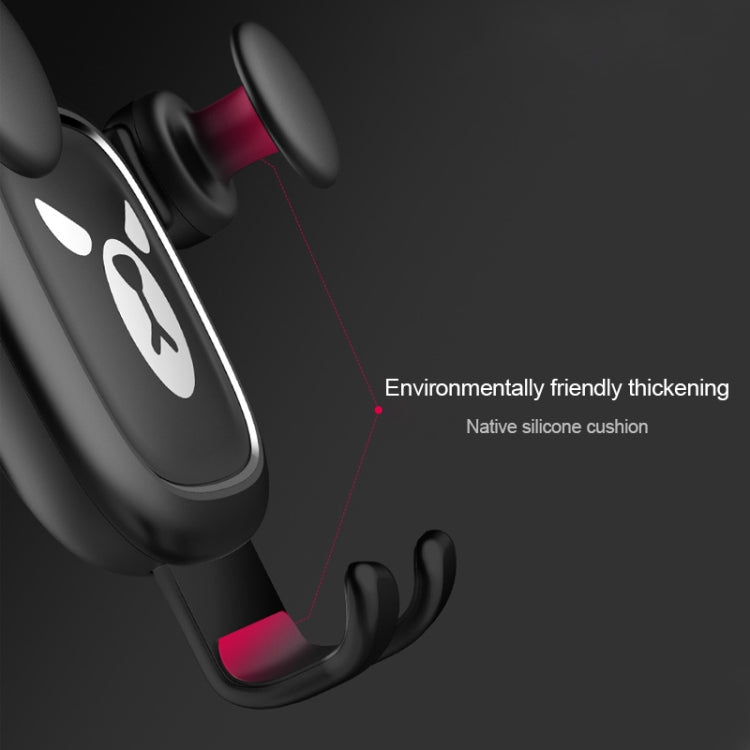 Quirky Big Eyes Gravity-Driven Car Vent Phone Holder