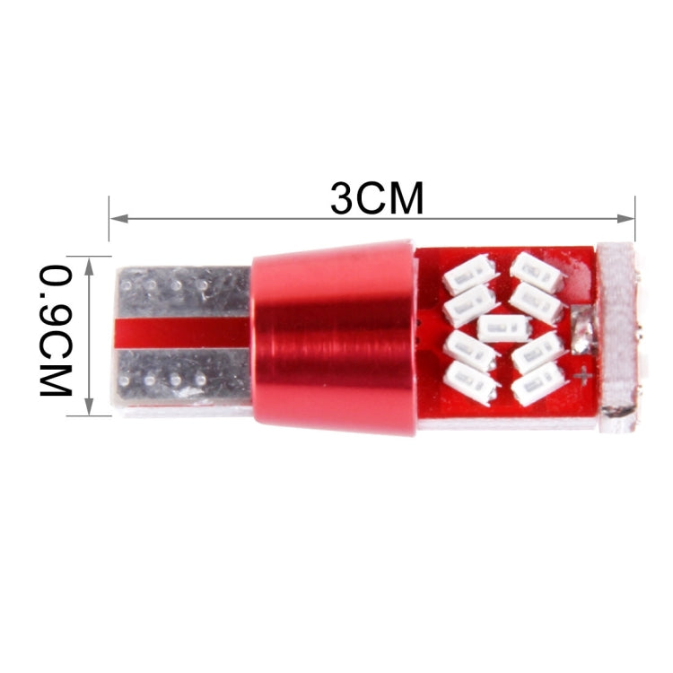 2 PCS T10 5W 27 SMD-3014 LEDs Car Clearance Light Lamp, DC 12V