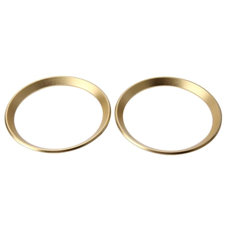BMW 5 Series Steering Wheel Logo Ring Enhancement Kit - Premium Aluminium Alloy Trim for Stylish Car Customisation