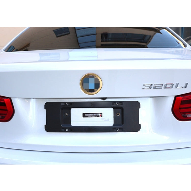 BMW 5 Series Steering Wheel Logo Ring Enhancement Kit - Premium Aluminium Alloy Trim for Stylish Car Customisation