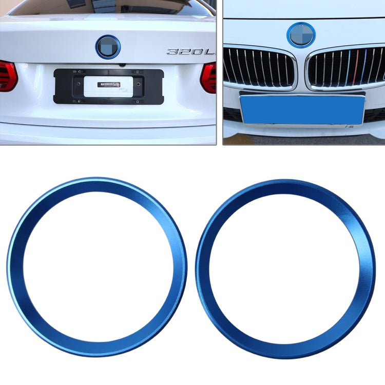 BMW 5 Series Steering Wheel Logo Ring Enhancement Kit - Premium Aluminium Alloy Trim for Stylish Car Customisation